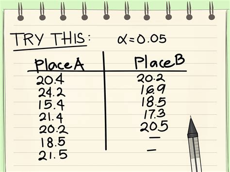 2 sample t test steps